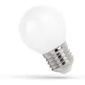 Spectrum E27 Kroneformet LED pære 1W 4000K 100 lumen opal