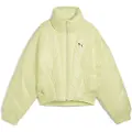 Puma DARE TO Puffer Jacket Women, Clothing, Gold Moon, XXS