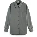 Scotch & Soda Girlfriend Herringbone Overskjorte