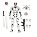 NECA Teenage Mutant Ninja Turtles Ronin Den Siste Ultimate Elite Synja Patrol Bot Actionfiguren 18 Cm