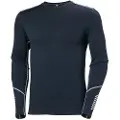 Helly Hansen Lifa Merino Midweight Crew, Herre, Navy