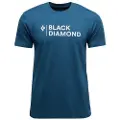 Black Diamond Mini Stacked Kortarmet T-skjorte