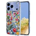 Mtp Products iPhone 17 Pro TPU-deksel med blomstermønster - Liljer