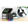 ZMARTGEAR 4-i-1 Desktop Trådløs Opladningsstation Forenkel din opladningsrutine og opgrader med en 4-i-1 trådløs opladningsstation.