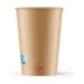Verive Kaffebæger Pap/Ac Ø80xH93mm 25cl 8oz Single Wall Brun Verive,20 ps x 50 stk/krt