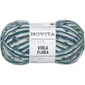 Novita Viola Flora Garn Ullmiks 100g Vannlilje 711