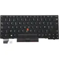 Lenovo Lite-On - Erstatningstastatur for bærbar PC - med Trackpoint, UltraNav - AZERTY - Belgisk - svart - FRU - for ThinkPad L13 Gen 2 L13 Yoga Gen 2 X13 Gen 1