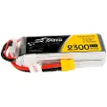 Tattu TAA23004S75X6, 2300 mAh, Lithium Polymer (LiPo), 14,8 V, Sort, Rød, Hvit, Gult, 1 stykker, Høy
