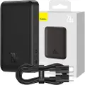 Baseus Magnetic Mini 10000mAh 20W MagSafe (black) Nødlader - Svart - 10000 mAh