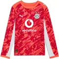 Puma Borussia Dortmund 25/26 Goalkeeper Long Sleeve Jersey Youth, Clothing, Glowing Red/Silver Mist, 7-8Y