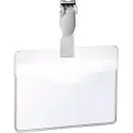 Brand Navneskilt m stropklemme 60x90 mm - (25 stk.)