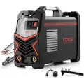 Vevor MMA-sveiser, 205A 2-i-1 MMA Lift TIG-pinne-sveisemaskin, IGBT-inverter bærbar sveisemaskin med digitalt display, Hot Start Arc Force anti-stick (løftebrenner ikke inkludert)