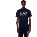 Emporio Armani Train Logo Series Big Logo Ss Kortarmet T-skjorte