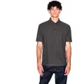 Armani Exchange for man. XM001292AF10337U8144 Grey printed polo shirt (M), Casual, Cotton, Short sleeve