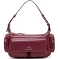Armani Exchange for woman. XW000404AF12589UA343 Large Bag with Side Pockets burgundy (OSFA), Casual, Polyester