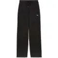 Puma Class High-Waist Straight Pants Women, Clothing, Black, XXS
