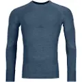 Ortovox 230 Competition Long Sleeve, Herre, Petrol Blue