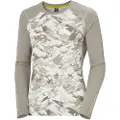 Helly Hansen Lifa Active Graphic Crew, Dame, Terrazzo