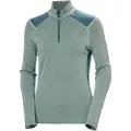 Helly Hansen Lifa Merino Midweight 1/2 Zip, Dame, Cactus