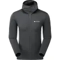 Montane Protium Hoodie, fleecegenser, herre, grå