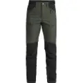 Lundhags Makke High Waist Curved Pants W Short, turbukse, dame, grønn/svart