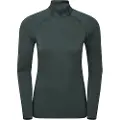 Montane F Dart Xt Zip Neck, dame, grønn