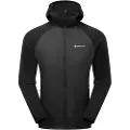 Montane Sirocco Lite Hoodie, mellomlag, herre, svart