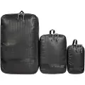 Tatonka Stuff Sack Zip Set III, pakkepose, svart, 3 stk.
