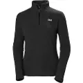 Helly Hansen Daybreaker 1/2 zip Fleece, Dame, Black