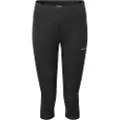 Montane F Sstream 3/4 Trail Tights-Reg Leg, dame, svart