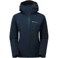 Montane F Spirit Lite Jacket, skalljakke, dame, blå