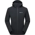 Montane Khamsin Hoodie, softshelljakke, herre, svart