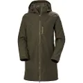 Helly Hansen Long Belfast, Vinterjakke, Dame, Utility Green