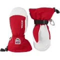 Hestra votter og hansker Hestra Army Leather Heli Ski Jr, Skivotter, Junior, Red