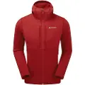 Montane Fury Xt Hoodie, fleecegensere, herre, rød
