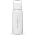 LifeStraw Go 2.0 Stainless Steel Water Filter Bottle 700ml, Hvit