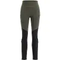 Lundhags Fulu Wool Tights W, turbukser, dame, grønn/svart
