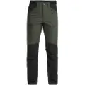 Lundhags Makke High Waist Curved Pant, turbukse, dame, grønn/svart