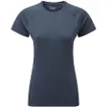 Montane F Dart T-Shirt, dame, blå