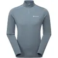 Montane Dart Xt Zip Neck, herre, blå