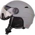 Cairn Impulse Visor Photochromic, Skihjelm med visir, Anthracite Grey