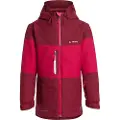 Vaude Kids Snow Cup Jacket, vinterjakke, rosa/rød