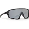 Demon Gravel, Solbriller, Matt Black Silver