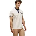 Psycho Bunny for man. MT0100044 Wade beige polo shirt (XXL), Casual, Cotton, Short sleeve