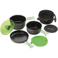 Optimus 8020677, Grytesett, Aluminium, Plast, Silikon, 3,2 l, Flerfarget, Grønn, Silikon