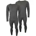 Accezzi Merino, Undertøy, Herre, Grey Melange