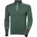 Helly Hansen Lifa Merino Midweight 1/2 Zip, Herre, Jungle Green