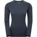 Montane F Dart Long Sleeve T-Shirt, dame, blå
