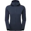 Montane F Protium Hoodie, fleecegenser, dame, blå