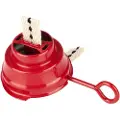 Feuerhand Burner with Wick for 276, Brenner med Veke, Rød